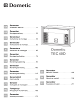 Dometic TEC 40D Operation Инструкция по установке