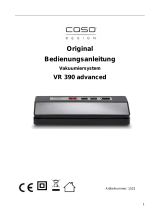 Caso VR 390 advanced Инструкция по эксплуатации