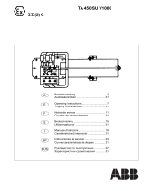 ABB TA 450 SU V1000 Operating Instructions Manual