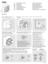 Hager EH 712 User Instructions