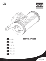 GYS CONVERGYS 150 - 12V / 150W Инструкция по применению