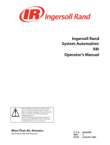 Ingersoll-Rand X8I Руководство пользователя