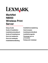 Lexmark MARKNET N8050 WIRELESS PRINT SERVER Инструкция по применению