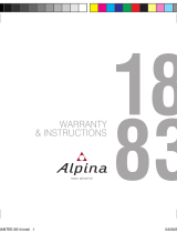 Alpina AL-950 Warranty & Instructions
