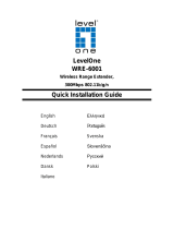 LevelOne WRE-6001 Quick Installation Manual
