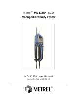 METREL MD 1155 Руководство пользователя