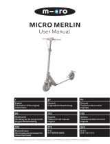 Micro Mobility Micro Merlin frein tambour Руководство пользователя