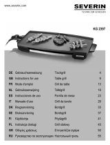 SEVERIN Plancha KG2397 Инструкция по применению