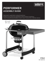 Weber Performer GBS Charcoal Grill 57 cm noir Инструкция по применению