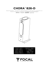 Focal Chora 826-D Руководство пользователя