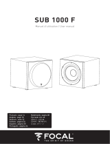 Focal Sub 1000 F Инструкция по применению
