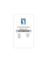 LevelOne GEP-2651 Quick Installation Manual