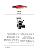 Simplicity CASTLE GARDEN INTERMEDIATE SNOWTHROWER Руководство пользователя