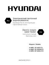 Hyundai H-IWR1-5P-UI061/CS Instruction Manual & Warranty Card