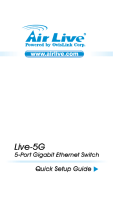 AirLive LIVE-5G Инструкция по применению