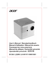 Acer B130i White (MR.JR111.001) Руководство пользователя