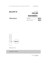 Sony KD-49XH9505 Руководство пользователя