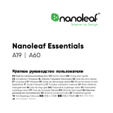 Nanoleaf Essentials Smart A19 Bulb (NL45-0800WT240E27) Руководство пользователя