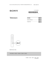Sony XR55X90J Руководство пользователя