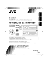 JVC kd-g611 Руководство пользователя