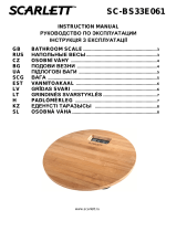 Scarlett SC-BS33E061 Руководство пользователя