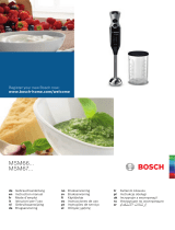 Bosch MSM67160 Руководство пользователя