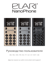 Elari NanoPhone Gold Руководство пользователя
