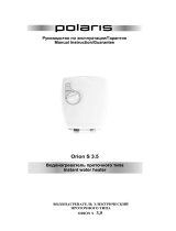 Polaris ORION S 3.5 душ Руководство пользователя