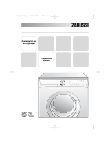 Zanussi ZWD7105 Руководство пользователя