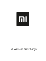 Xiaomi Mi Wireless Car Charger (WCJ02ZM) Руководство пользователя