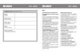 Sven RX-200 Руководство пользователя