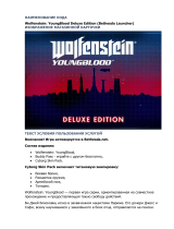 Bethesda Wolfenstein: YoungBlood Deluxe Edition (Bethesda) Руководство пользователя