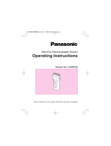 Panasonic ES 8026 Руководство пользователя