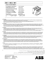 ABB M Mini Contactor, Mini Contactor Relay Инструкция по установке