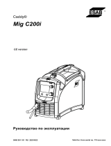 ESAB Caddy® Mig C200i Руководство пользователя