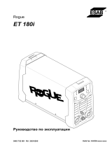 ESAB Rogue ET 180i Руководство пользователя