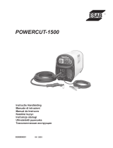 ESAB POWERCUT-1500 Руководство пользователя