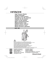 Hitachi AW 100 Руководство пользователя