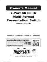 Tripp Lite 7-Port 4K 60 Hz Multi-Format Presentation Switch Инструкция по применению