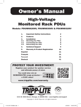 Tripp Lite High-Voltage Monitored Rack PDUs Инструкция по применению