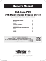 Tripp Lite TRIPP-LITE PDUB15 Hot-Swap PDU Инструкция по применению