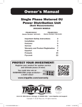 Tripp Lite Single Phase Metered 0U Power Distribution Unit Инструкция по применению