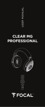 Focal Clear MG Professional  Руководство пользователя