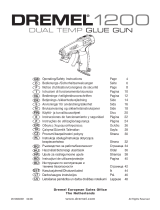 Dremel 1200 DUAL TEMP GLUE GUN Инструкция по применению