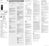 Sony ICD-PX470 Руководство пользователя