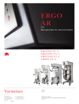 Varimixer ERGO60-100-140 - AR200 VL-4 Инструкция по эксплуатации