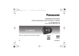 Panasonic H-F007014E Инструкция по применению
