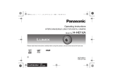 Panasonic HH014AE Инструкция по эксплуатации
