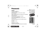 Panasonic SR70300E Инструкция по эксплуатации