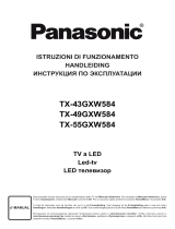 Panasonic TX43GXW584 Инструкция по эксплуатации